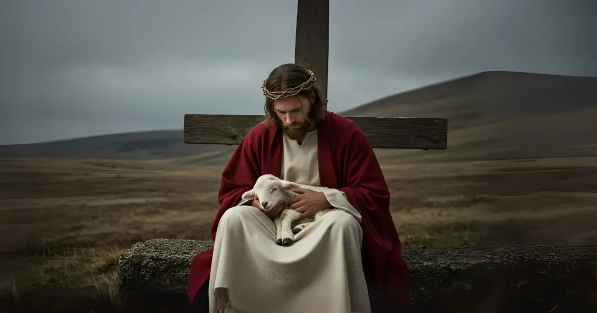 jesus-como-cordeiro-JesusDeusEspirito.com.br