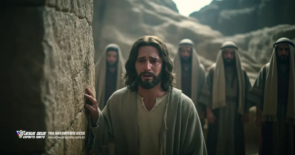 Jesus Chorou? jesus-chorou-JesusDeusEspirito.com.br
