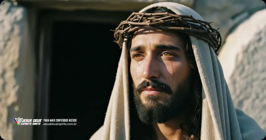 Jesus Chorou? jesus-chorou-JesusDeusEspirito.com.br