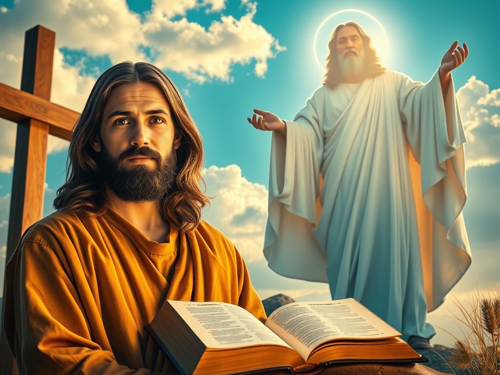 Foto de Jesus e Deus