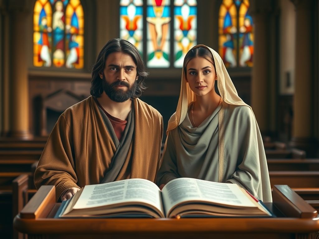Fotos de Jesus e Maria