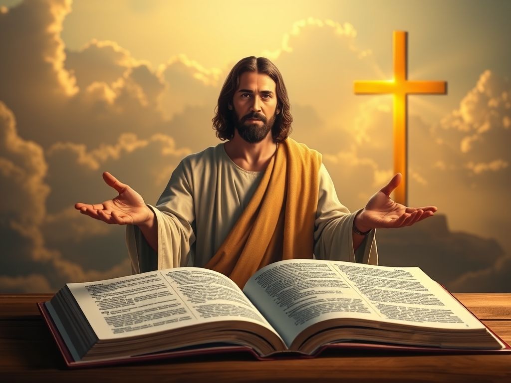 Jesus morreu por nós versículo