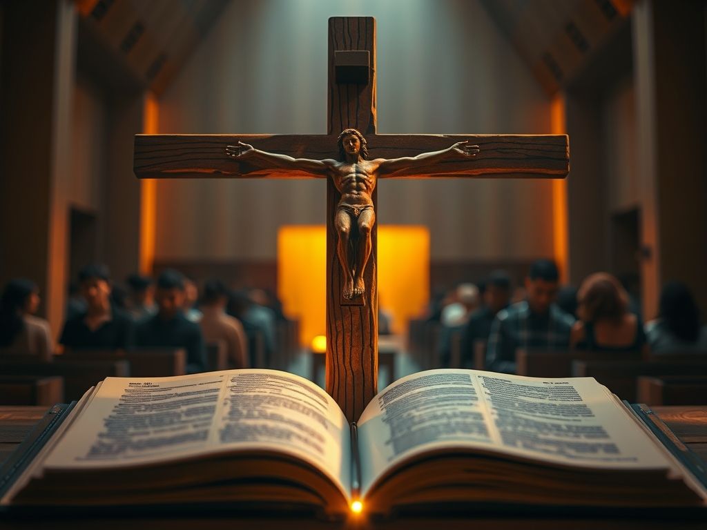 Morte de cruz versículo