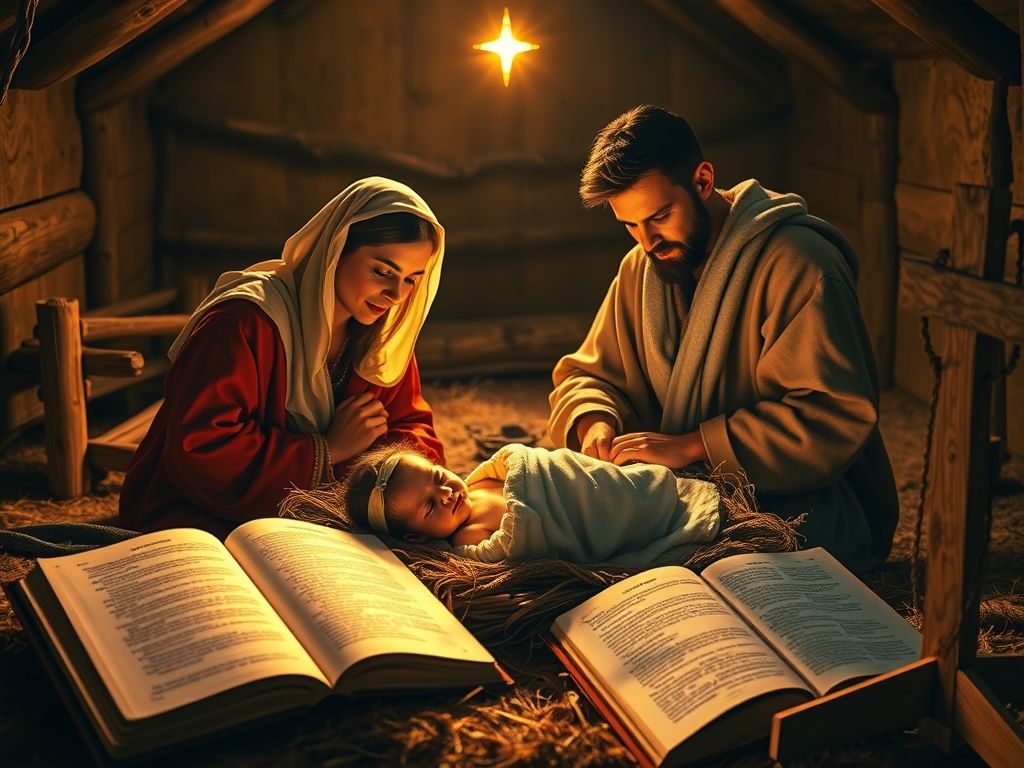 Nascimento do menino Jesus