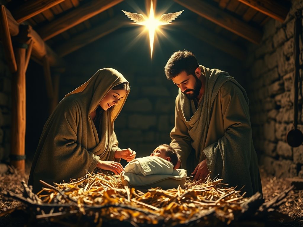 Quem estava no nascimento de Jesus?