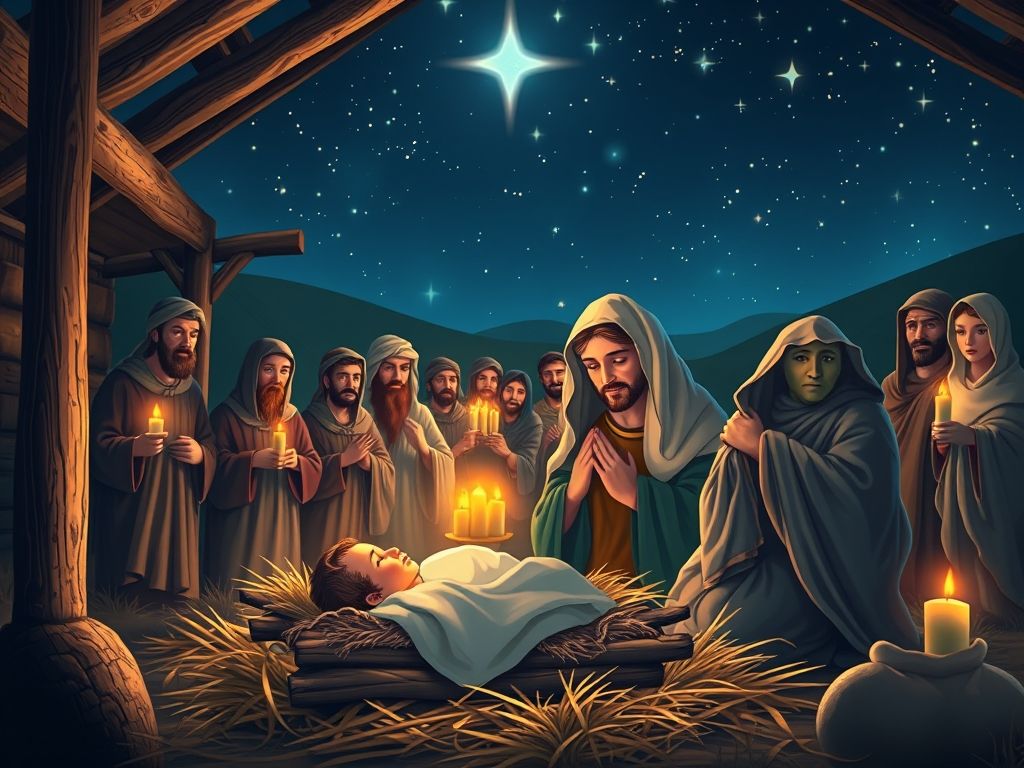 Resumo da história do nascimento de Jesus