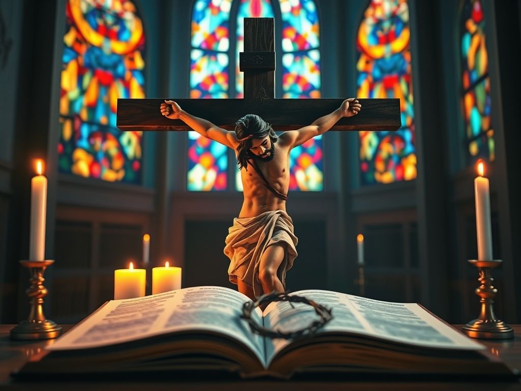 Versículos sobre o sacrifício de Jesus